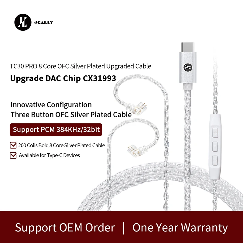 Цифровой аудио наушник jмелак TC30 PRO TYPE C CX31993 с посеребренным покрытием Улучшенная линия MMCX QDC ZSN
Цифровой аудио наушник jмелак TC30 PRO TYPE C CX31993 с посеребренным покрытием Улучшенная линия MMCX QDC ZSN