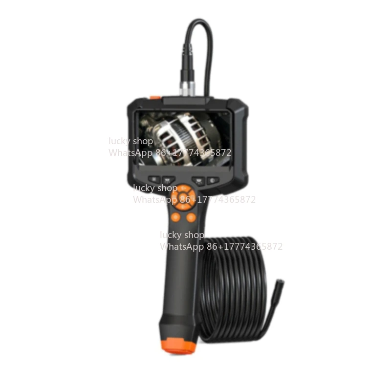 Hot-selling High Definition 4.3 Inch Screen Portable Handheld Endoscope Auto Repair Pipe Mechanical Inspection Visual Probe