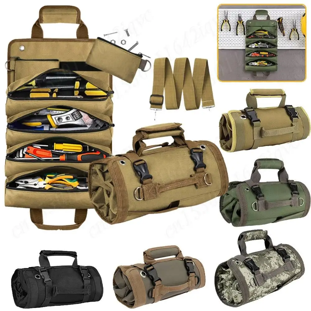 Multi-Purpose Tool Bag Roll Up Tool Bag Portable Tool Roll Bag Multi Pockets Hanging Tool Bag Hardware Tools Pouch Organizer
Multi-Purpose Tool Bag Roll Up Tool Bag Portable Tool Roll Bag Multi Pockets Hanging Tool Bag Hardware Tools Pouch Organizer