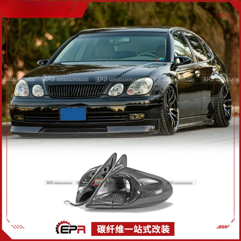 For Lexus GS/Toyota JZS161 (1998-2004) - Carbon Fiber Rearview Mirrors (Bullet Mirror Surround Kit)
For Lexus GS/Toyota JZS161 (1998-2004) - Carbon Fiber Rearview Mirrors (Bullet Mirror Surround Kit)