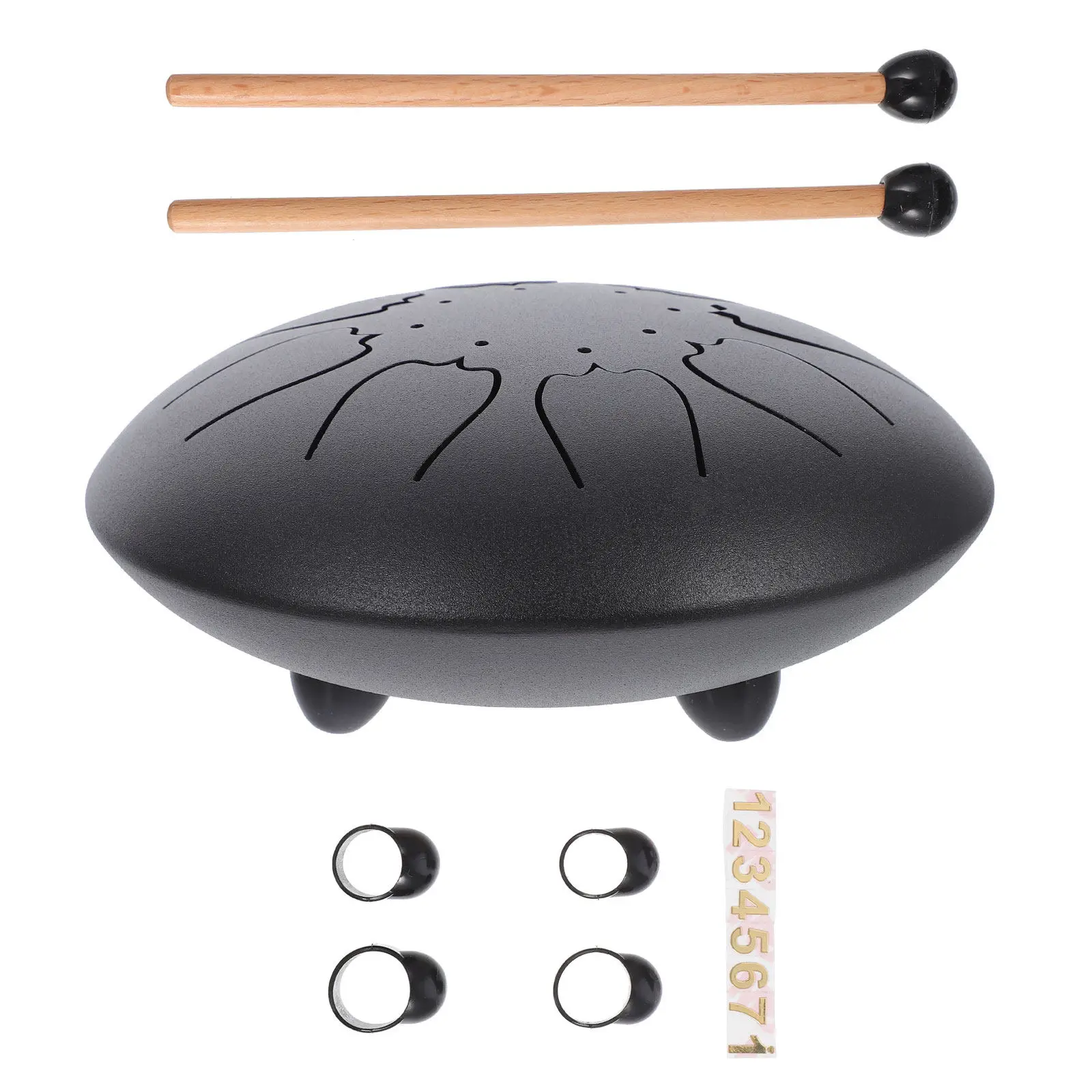 1Set Tongue Drum 8-Tone 6-Inch Portable Ethereal Drum Set for Music Education Yoga Meditation Drumsticks
1Set Tongue Drum 8-Tone 6-Inch Portable Ethereal Drum Set for Music Education Yoga Meditation Drumsticks