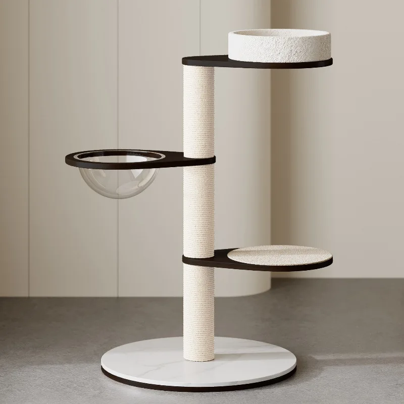 Solid wood household cat climbing frame cat nest integrated four-season universal space capsule sisal kitten special
Solid wood household cat climbing frame cat nest integrated four-season universal space capsule sisal kitten special