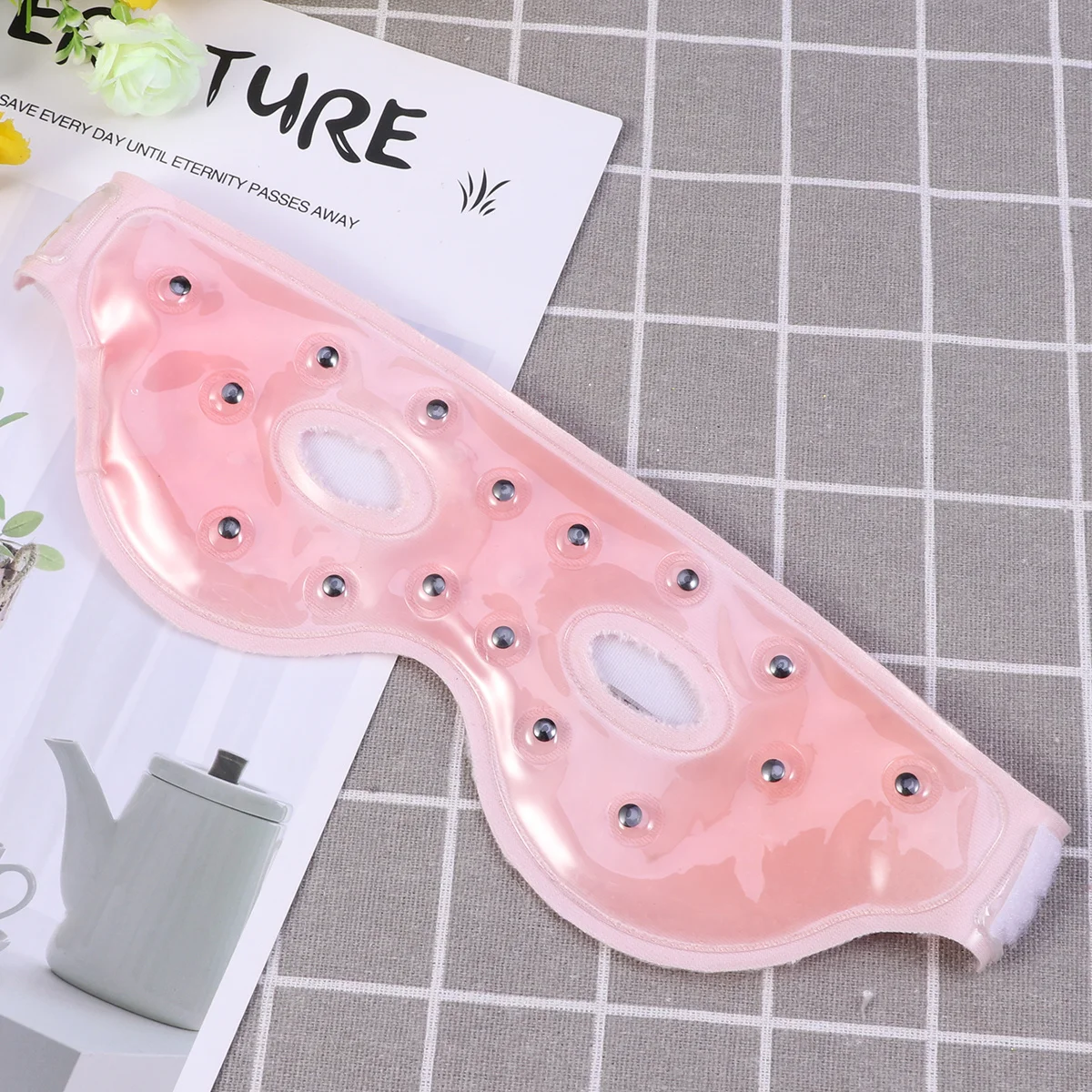1Pcs Hot Cold Therapy Eye Mask Gel Material Beads Sleep Aid Travel Nap Comfortable Blindfold Gel Eye Mask
1Pcs Hot Cold Therapy Eye Mask Gel Material Beads Sleep Aid Travel Nap Comfortable Blindfold Gel Eye Mask
