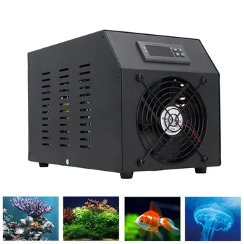 1/4HP Water Chiller with Pump and Hose 16 Gal 60L Water Cooling System for Coral Fish Shrimp Hydroponic 1/4HP Water Chiller