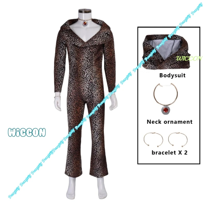 Movie Ruby Cosplay Sexy Costume Funny Rhod Leopard V Neck Bodysuit Jumpsuit Halloween Party Stage Performer Outfit
Movie Ruby Cosplay Sexy Costume Funny Rhod Leopard V Neck Bodysuit Jumpsuit Halloween Party Stage Performer Outfit