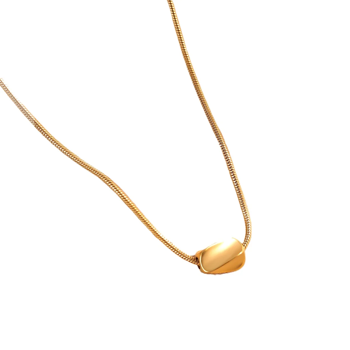 *Light luxury and niche design, metal geometric transport bead necklace, women's fashionable and personalized collarbone chain
*Light luxury and niche design, metal geometric transport bead necklace, women's fashionable and personalized collarbone chain