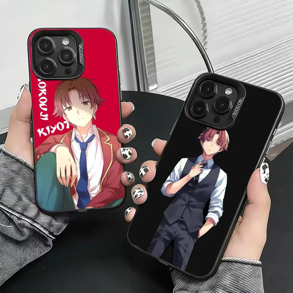 Classroom Ayanokouji Kiyotaka Phone Case For iPhone 17,16,15,14,13,12,11 Plus,Pro Max,XS,Colorful Silver Phone case Funda Cover
Classroom Ayanokouji Kiyotaka Phone Case For iPhone 17,16,15,14,13,12,11 Plus,Pro Max,XS,Colorful Silver Phone case Funda Cover