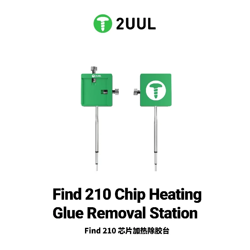 2UUL FD40 Efficient Chip Heating Tool Fast Heating for Professional Phone 210 Series Chip Glue Removal Station
2UUL FD40 Efficient Chip Heating Tool Fast Heating for Professional Phone 210 Series Chip Glue Removal Station