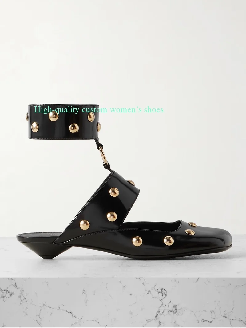 Square Toe Rivet Decorative White Summer Sandals Metal Link Alien Heel Ankle Set Up Broadband Manual Luxury Women's Footwear
Square Toe Rivet Decorative White Summer Sandals Metal Link Alien Heel Ankle Set Up Broadband Manual Luxury Women's Footwear
