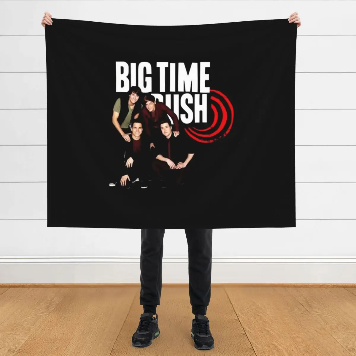 Big Time Rush logo and members Throw Blanket Plaid Giant Sofa Hairys Furrys Blankets
Big Time Rush logo and members Throw Blanket Plaid Giant Sofa Hairys Furrys Blankets