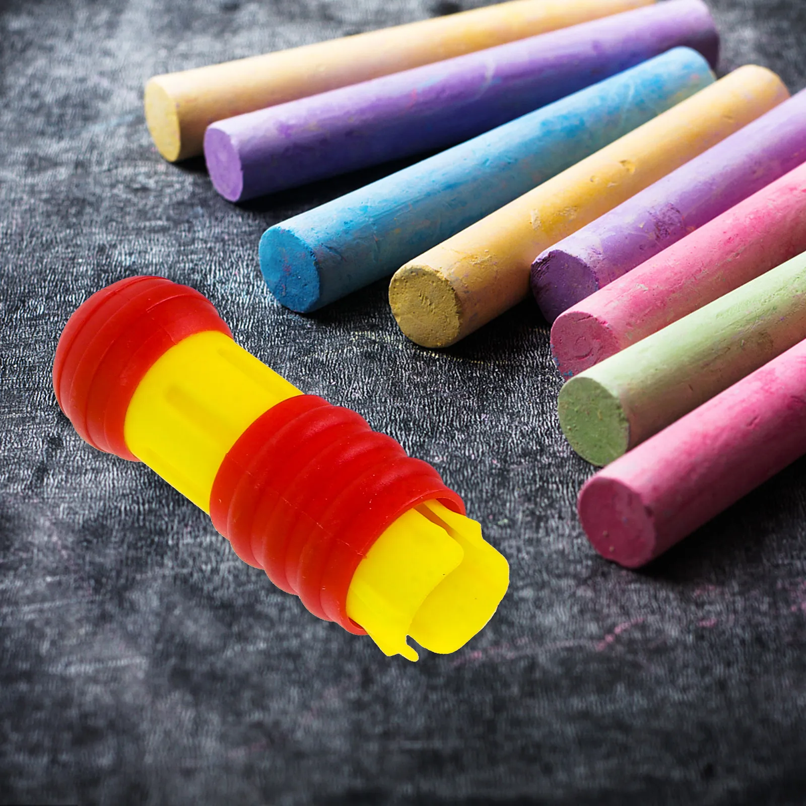 10Pcs Reusable Chalk Holder Clip Plastic Chalk Sleeve for Teachers Convenient Smooth Writing Safer Cleaner Classroom Home Office
10Pcs Reusable Chalk Holder Clip Plastic Chalk Sleeve for Teachers Convenient Smooth Writing Safer Cleaner Classroom Home Office