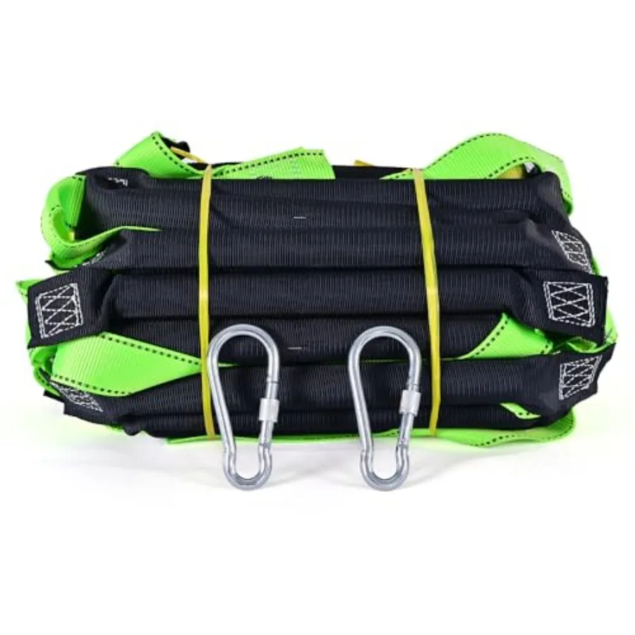 Fire Escape Ladders, Emergency Rope Ladder with 2 Hooks for 2-3 Story Homes, Portable Multi-use Quick Deployment Rope Ladders f
Fire Escape Ladders, Emergency Rope Ladder with 2 Hooks for 2-3 Story Homes, Portable Multi-use Quick Deployment Rope Ladders f