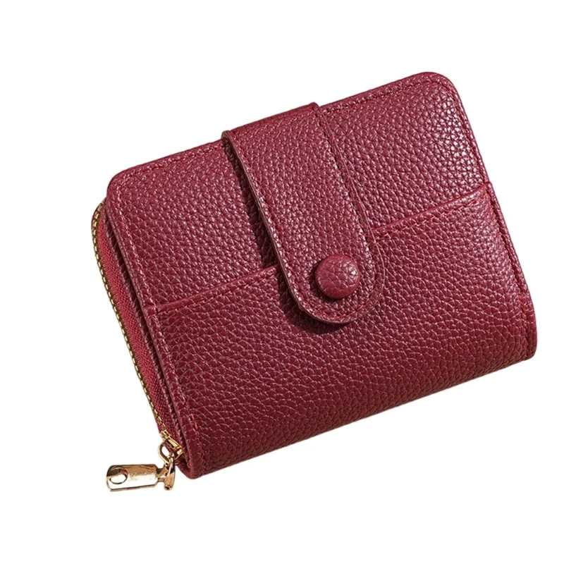 652F Large Capacity Wallet Solid Color Short Purse Card Case PU Leather Coin Purse Fashion Wallet with Card Holder for Daily
652F Large Capacity Wallet Solid Color Short Purse Card Case PU Leather Coin Purse Fashion Wallet with Card Holder for Daily