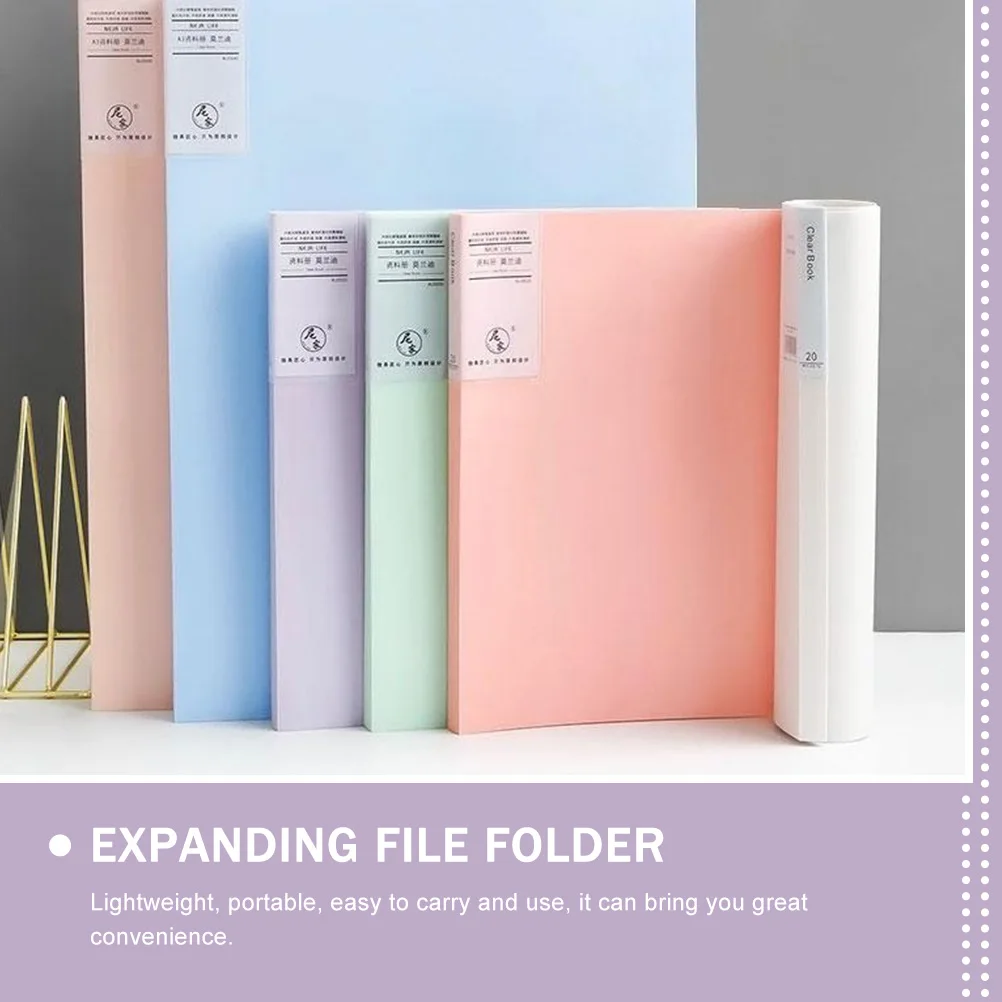 File Organizer Booklet Folder Document Plastic Stationery Supplies Folders Office
File Organizer Booklet Folder Document Plastic Stationery Supplies Folders Office