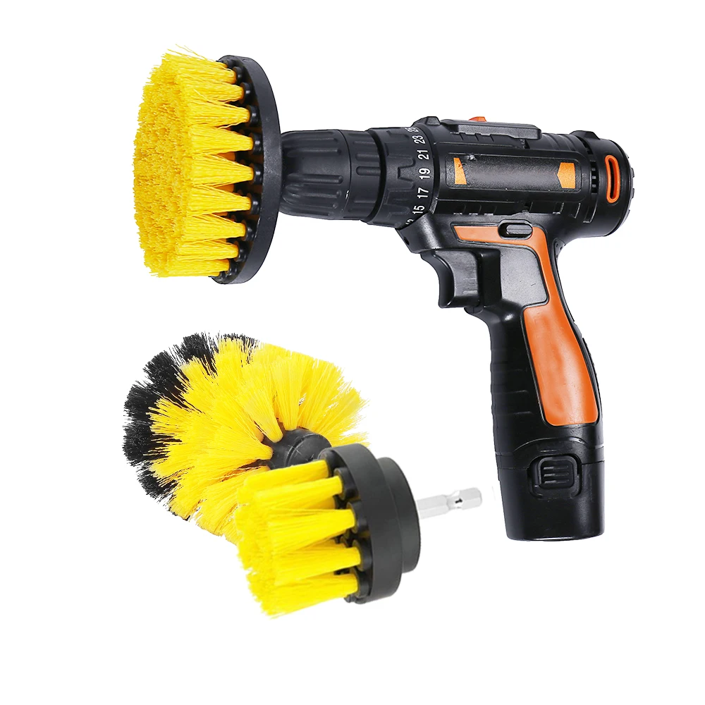 3pcs/set Power Scrubber Brush Car Wheel Brushes Drill Brush for Bathroom Tub Shower Tile Rims Washing Cleaning Tool
3pcs/set Power Scrubber Brush Car Wheel Brushes Drill Brush for Bathroom Tub Shower Tile Rims Washing Cleaning Tool