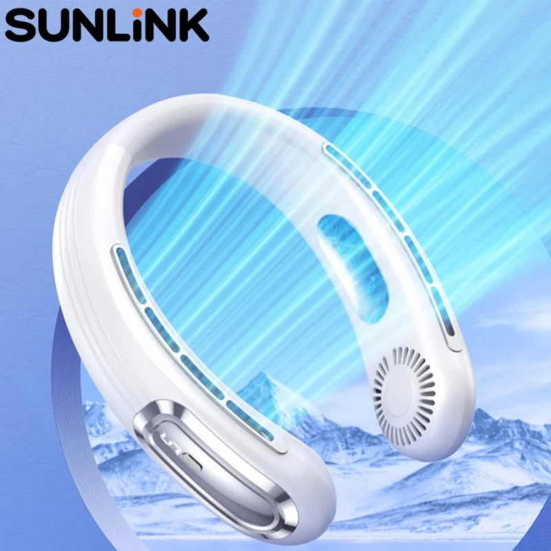 1pc Bladeless Hanging Neck Fan LED Digital Display Portable Mini Air Cooler Rechargeable Adjustable for Outdoor Sports
1pc Bladeless Hanging Neck Fan LED Digital Display Portable Mini Air Cooler Rechargeable Adjustable for Outdoor Sports