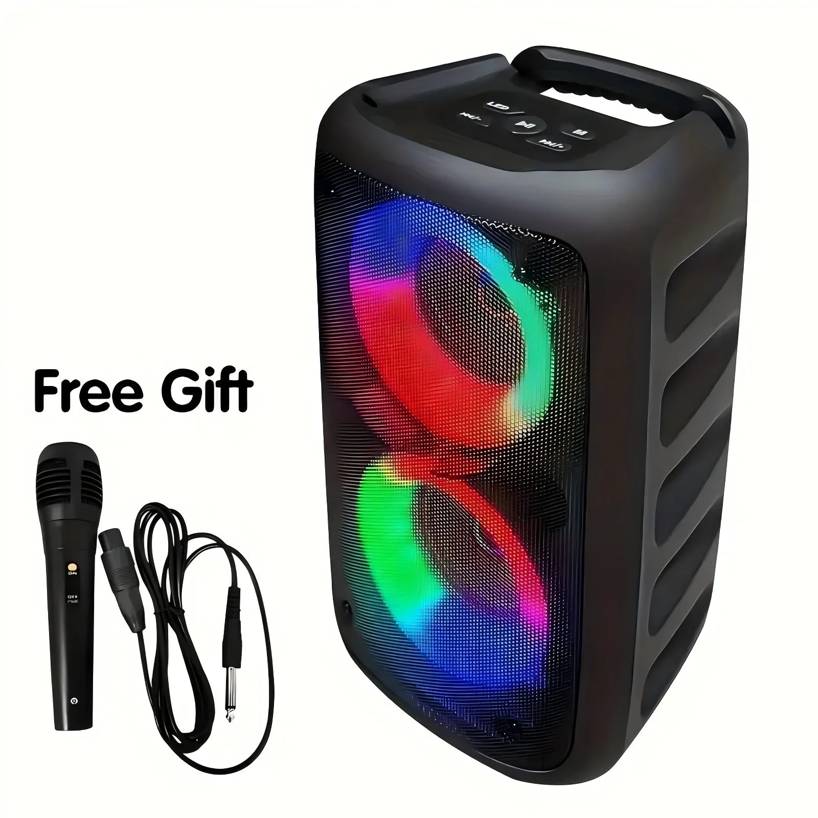Factory 3317 Outdoor Speaker Party Box with Microphones Audio Portable karaoke Bluetooth Wireless Speaker
Factory 3317 Outdoor Speaker Party Box with Microphones Audio Portable karaoke Bluetooth Wireless Speaker