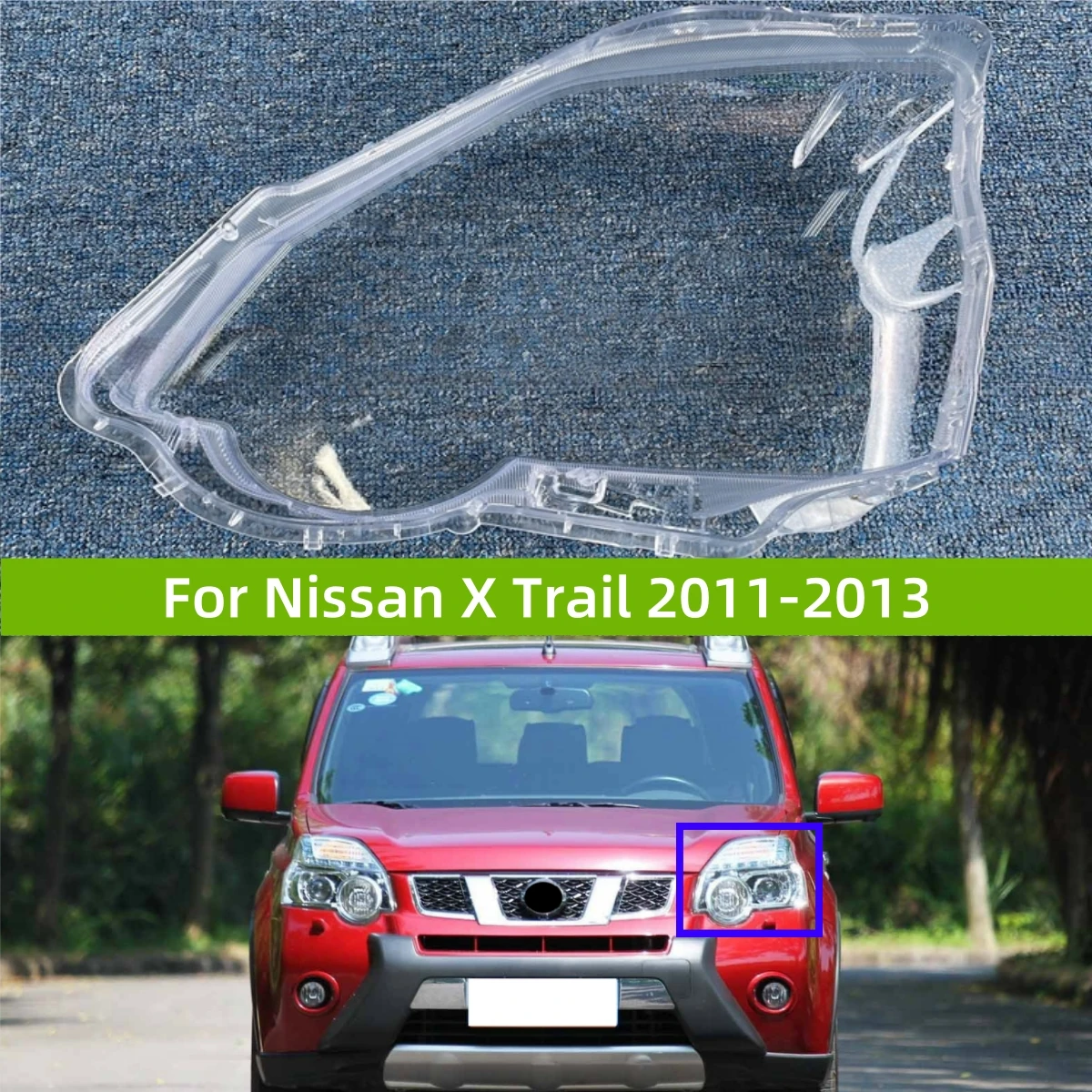 For Nissan X Trail 2011 2012 2013 Car Decorations Accessories Headlights Lights Glass Replace The Original Lens
For Nissan X Trail 2011 2012 2013 Car Decorations Accessories Headlights Lights Glass Replace The Original Lens