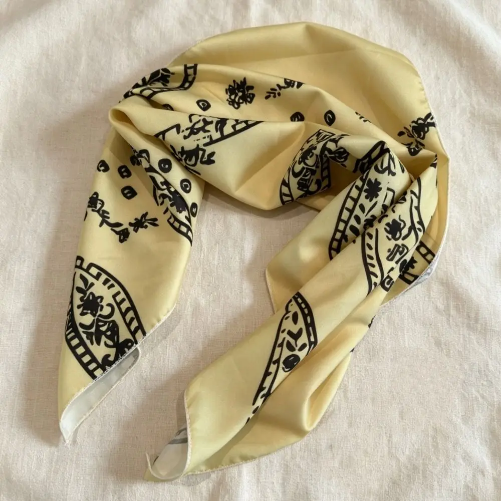 Simple Y2K Cashew Flower Print Scarf Geometric Shape Spicy Girls Leopard Print Silk Scarf Hip Hop Headband Hair Scarf Female
Simple Y2K Cashew Flower Print Scarf Geometric Shape Spicy Girls Leopard Print Silk Scarf Hip Hop Headband Hair Scarf Female