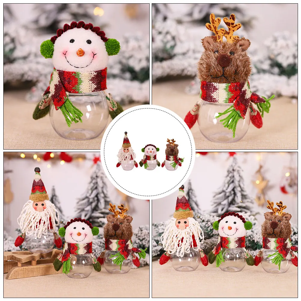 3pcs Christmas Candy Bottlexmas Themed Ornament Candy Storage Bottle Gift Jar Decor Desktop Decoration Party Decor Supply For
3pcs Christmas Candy Bottlexmas Themed Ornament Candy Storage Bottle Gift Jar Decor Desktop Decoration Party Decor Supply For