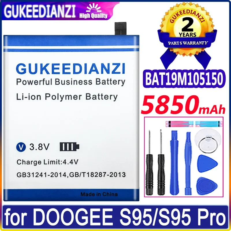 5850mAh GUKEEDIANZI мобильный телефон аккумулятор BAT19M105150 Для DOOGEE S95 Pro S95Pro
5850mAh GUKEEDIANZI мобильный телефон аккумулятор BAT19M105150 Для DOOGEE S95 Pro S95Pro