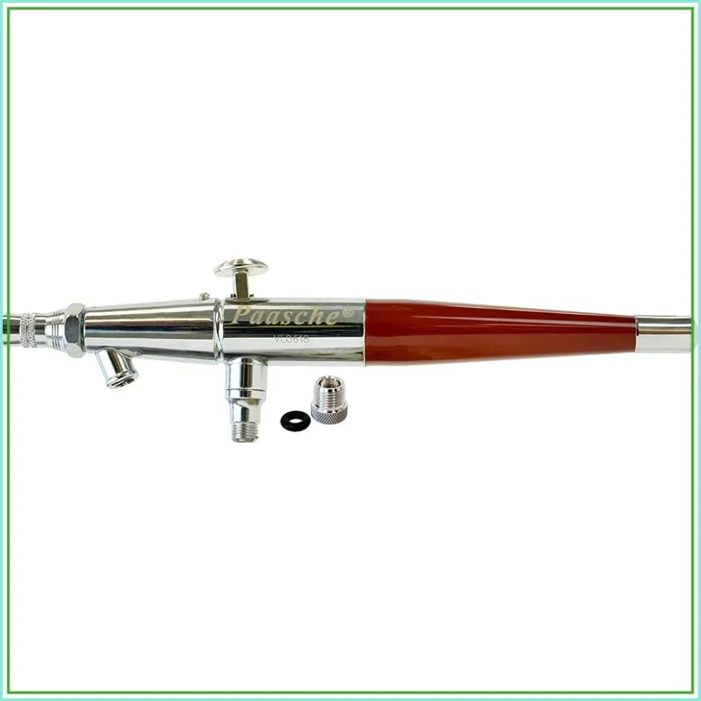 Dual Action Siphon Feed Airbrush - 1/32 to 1.5 Inch Spray - Stainless Steel Needle
Dual Action Siphon Feed Airbrush - 1/32 to 1.5 Inch Spray - Stainless Steel Needle