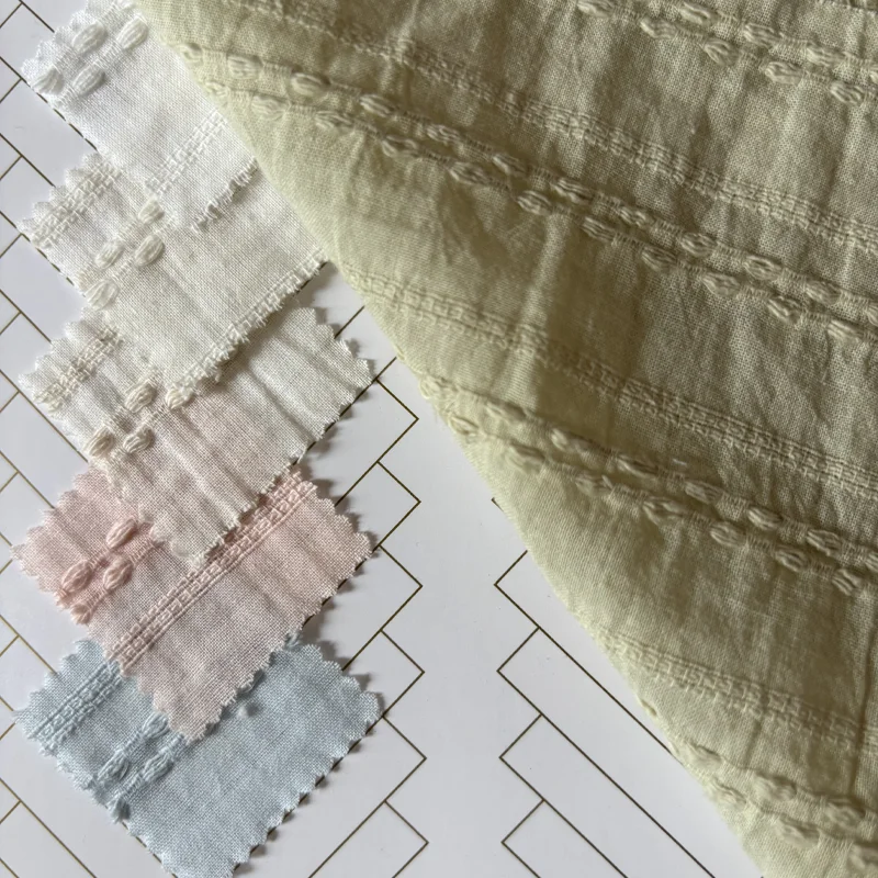 Polyester Cotton Fabric Ribbed Diamond Striped Jacquard Sewn Shirt Bed Sheet Home Clothing Fabric
Polyester Cotton Fabric Ribbed Diamond Striped Jacquard Sewn Shirt Bed Sheet Home Clothing Fabric