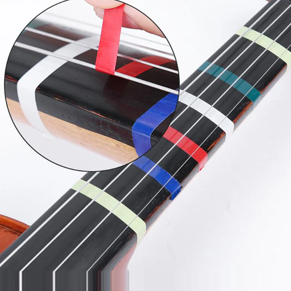 8 Pcs Finger Board Fingerboard Tape Musical Instrument Sticker Guitar Fretboard Stickers Violin Guide
8 Pcs Finger Board Fingerboard Tape Musical Instrument Sticker Guitar Fretboard Stickers Violin Guide
