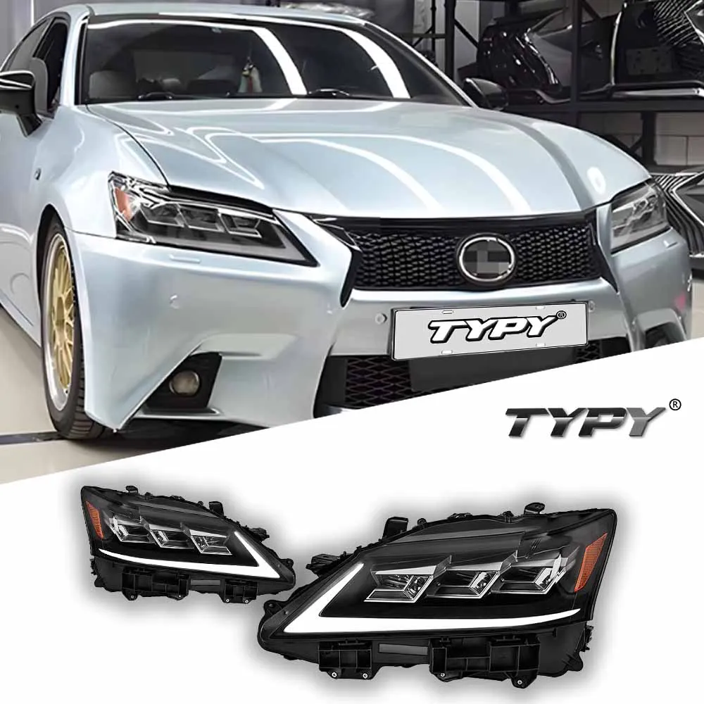 TYPY автомобильная фара для Lexus GS 2012-2014, обновленная, модифицированная для нового DRL, динамический указатель поворота, светодиодная фара, автоаксессуары
TYPY автомобильная фара для Lexus GS 2012-2014, обновленная, модифицированная для нового DRL, динамический указатель поворота, светодиодная фара, автоаксессуары