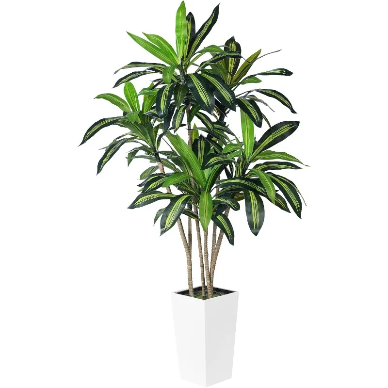 Искусственное дерево Dracaena - Искусственное дерево с белым высоким горшком - Искусственное растение Dracaena с стволом из натурального дерева
Искусственное дерево Dracaena - Искусственное дерево с белым высоким горшком - Искусственное растение Dracaena с стволом из натурального дерева