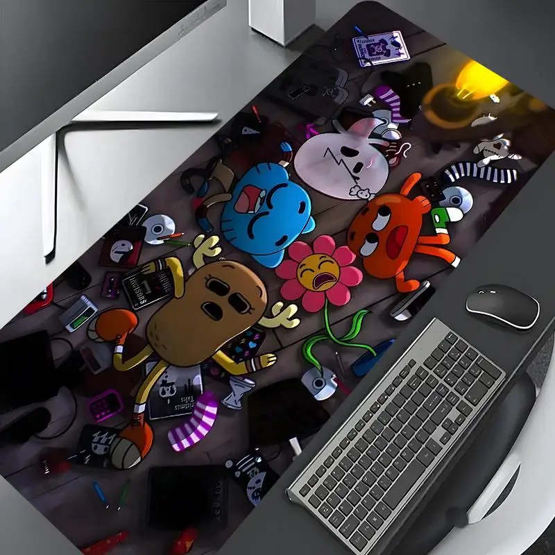 Oversized Cartoon Monster Gaming Mouse Pad - 90's Nostalgic Design, Non-Slip Rubber Base, Washable Office Desk Pad by Jiapin
Oversized Cartoon Monster Gaming Mouse Pad - 90's Nostalgic Design, Non-Slip Rubber Base, Washable Office Desk Pad by Jiapin