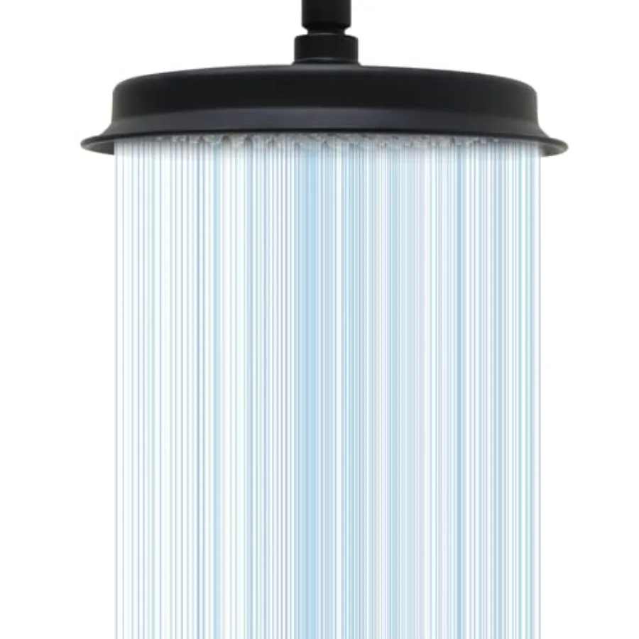 9 Inch Round Rain Shower Head, High Pressure Rainfall Showerhead Vintage Thickness Stainless Steel Shower Heads with Silicone N
9 Inch Round Rain Shower Head, High Pressure Rainfall Showerhead Vintage Thickness Stainless Steel Shower Heads with Silicone N
