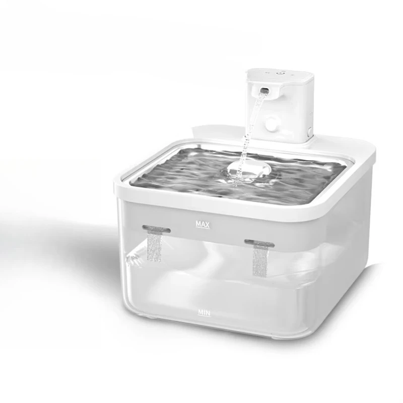 Automatic Cat Fountain Smart Pet Water Dispenser with Battery Power No Water Pump Water Separation Cat Bowl Cats Dogs
Automatic Cat Fountain Smart Pet Water Dispenser with Battery Power No Water Pump Water Separation Cat Bowl Cats Dogs