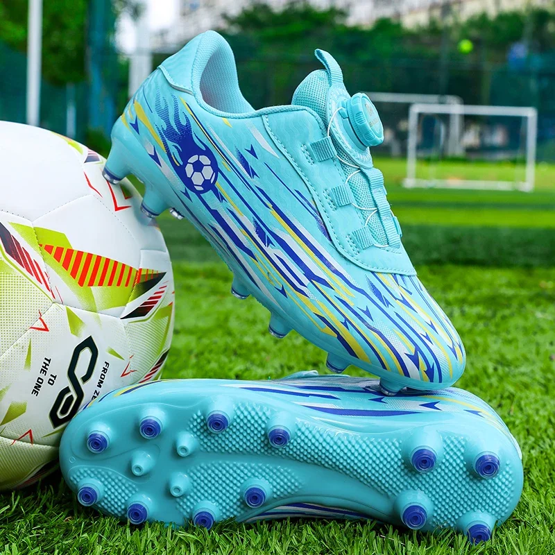 High Top Soccer Cleats with Ankle Support Breathable Non Slip Studs for Outdoor Grass Football Training Match Use
High Top Soccer Cleats with Ankle Support Breathable Non Slip Studs for Outdoor Grass Football Training Match Use