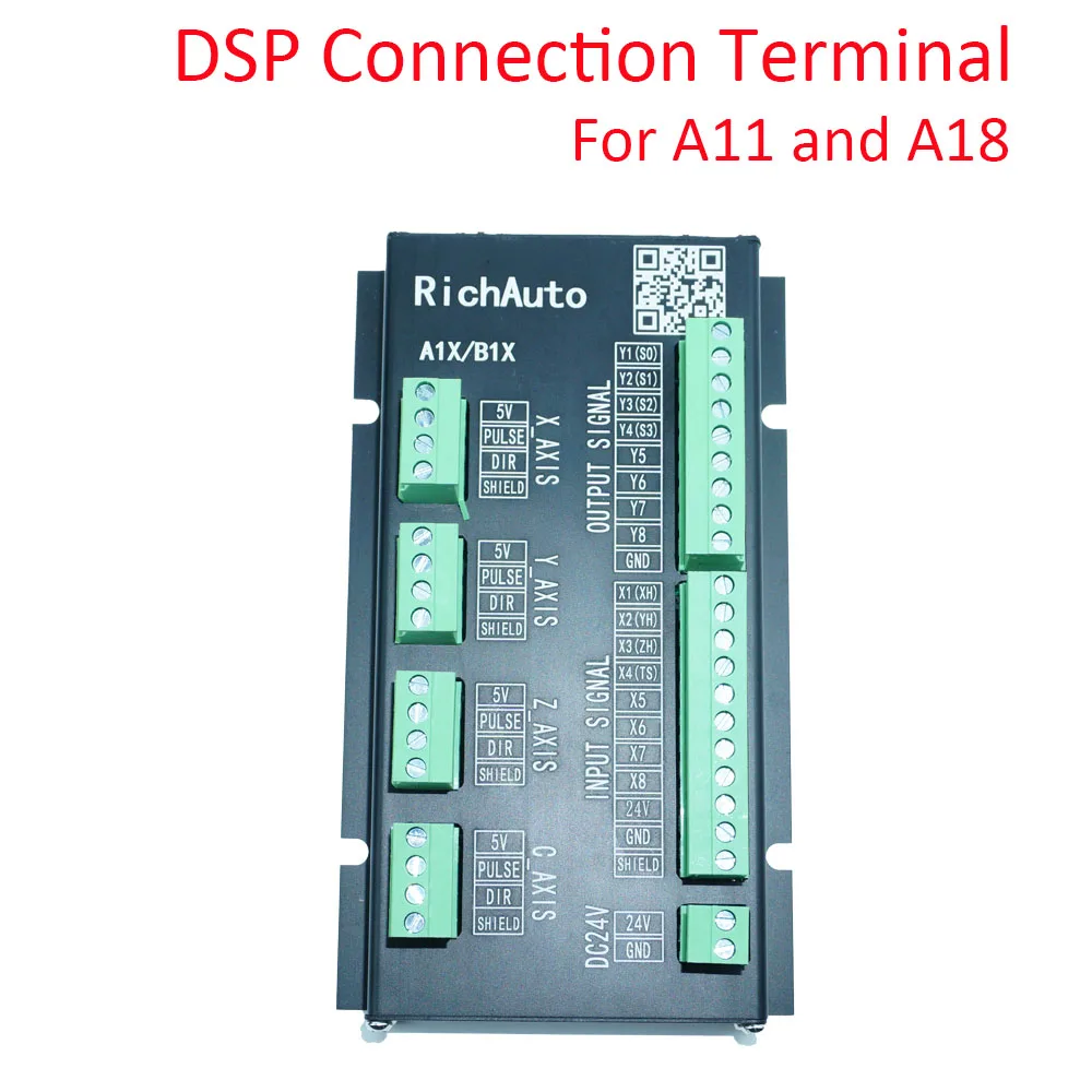 Original richauto DSPA11E A18E 3-Axis 4-Axis 4-Linkage Engraving Machine Control Handle or Connection Terminalfor CNC router
Original richauto DSPA11E A18E 3-Axis 4-Axis 4-Linkage Engraving Machine Control Handle or Connection Terminalfor CNC router