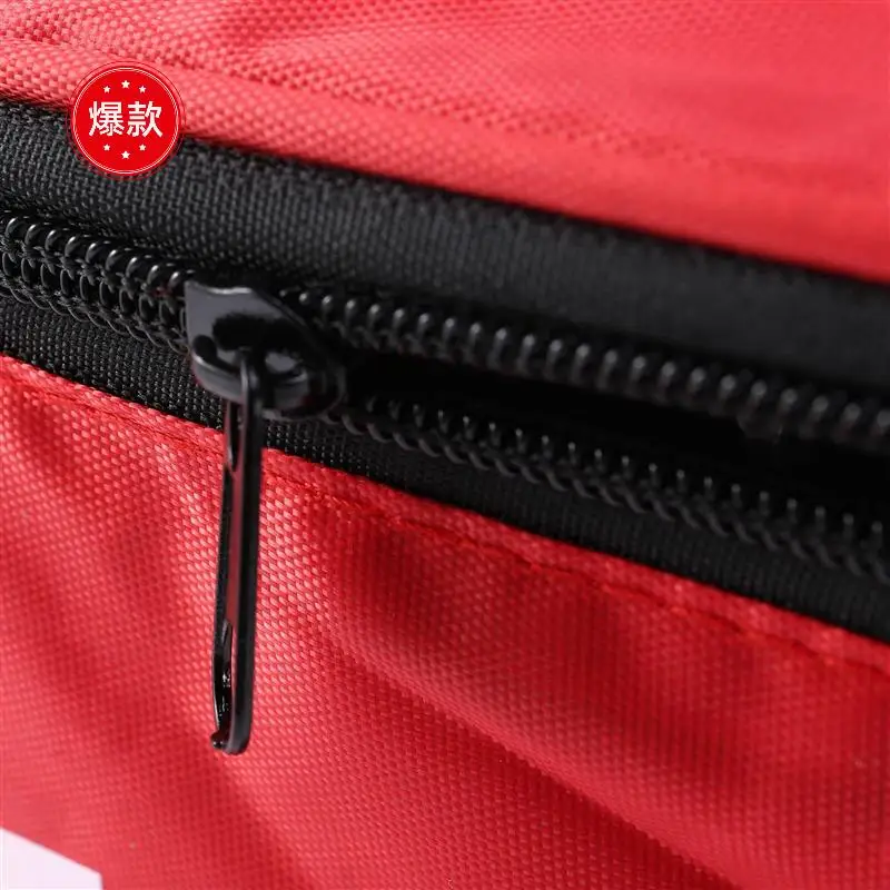 5X Outdoor First Aid Kit Sports Camping Bag Home Emergency Survival Package Red Nylon Striking Cross Symbol
5X Outdoor First Aid Kit Sports Camping Bag Home Emergency Survival Package Red Nylon Striking Cross Symbol