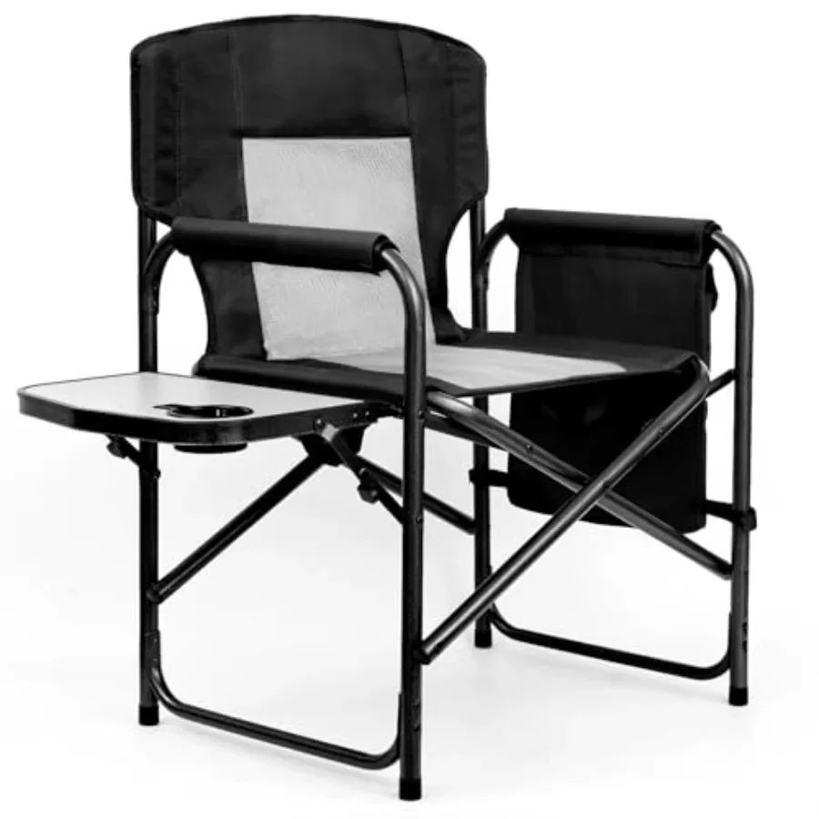 Camping Chairs, Folding Chairs for Outside, Directors Chairs Foldable Adults Heavy Duty, Support to 450LBS
Camping Chairs, Folding Chairs for Outside, Directors Chairs Foldable Adults Heavy Duty, Support to 450LBS