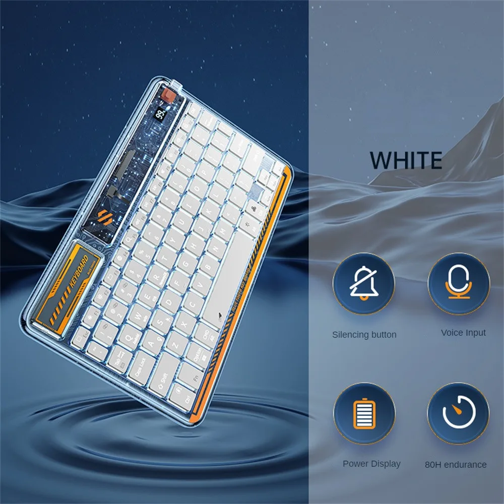 Voice Input Keyboard Applicable To For 5pro Transparent Keyboard Apply To Glory Wireless Wireless Keyboard Glow
Voice Input Keyboard Applicable To For 5pro Transparent Keyboard Apply To Glory Wireless Wireless Keyboard Glow