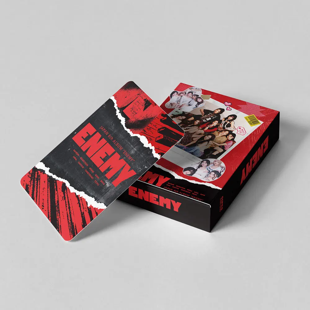 55pcs K-Pop 6TH JAPAN Album ENEMY LOMO Cards Girl Group Self-made Postcards Fan Support Collection Gift
55pcs K-Pop 6TH JAPAN Album ENEMY LOMO Cards Girl Group Self-made Postcards Fan Support Collection Gift