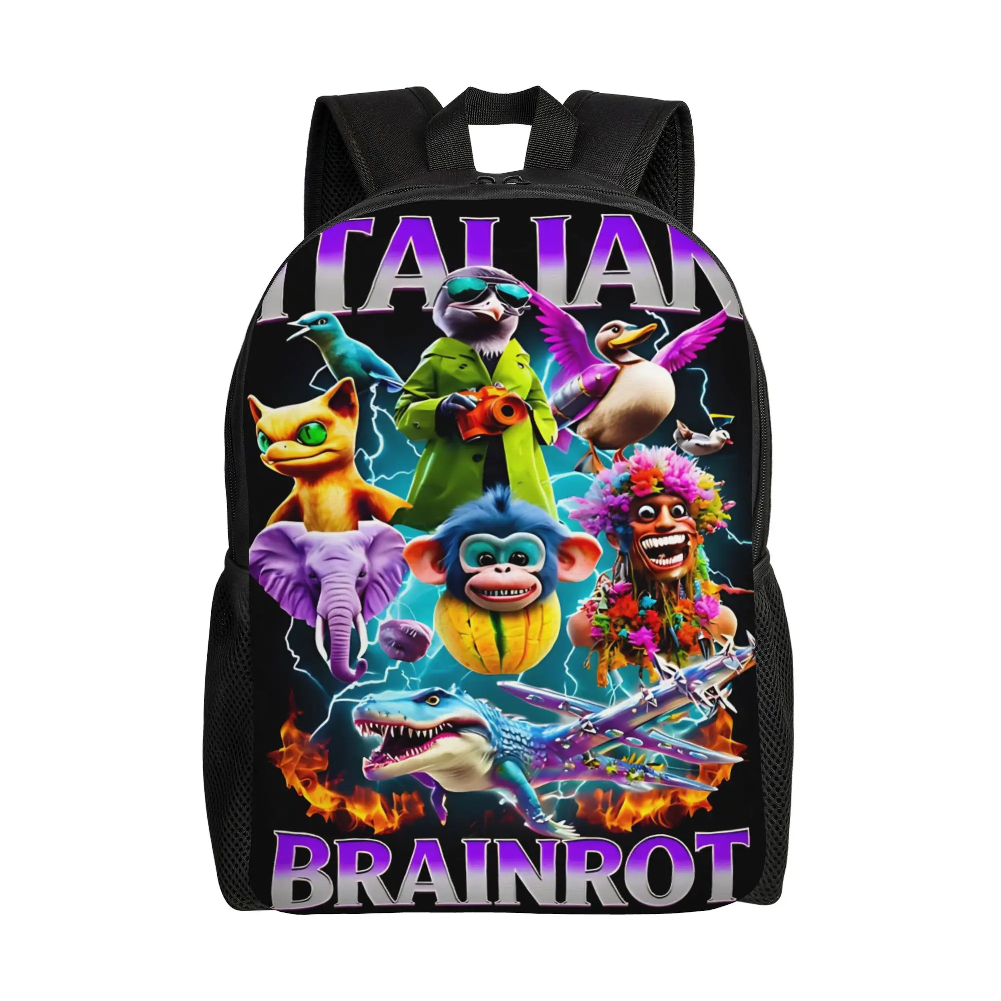 Стильный итальянский рюкзак Brainrot Cool Design (2) – легкий, унисекс, для путешествий, для старшей школы, дизайнерский ранец
Стильный итальянский рюкзак Brainrot Cool Design (2) – легкий, унисекс, для путешествий, для старшей школы, дизайнерский ранец