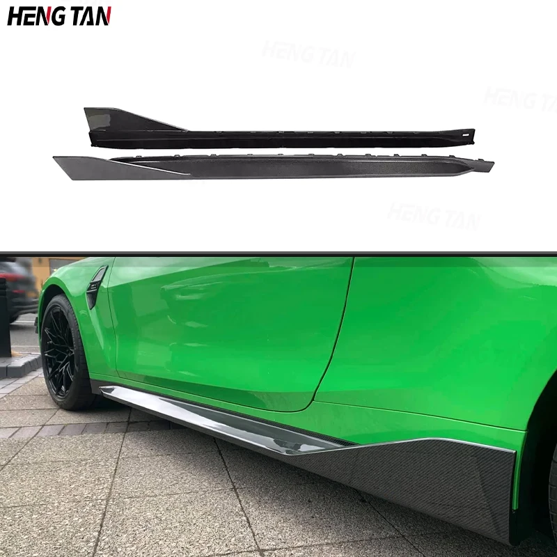 Для BMW M3 M4 G80 G82 G83 2021+ сухие боковые юбки из углеродного волокна, разветвители, фартук, обновленные автомобильные аксессуары, комплект кузова
Для BMW M3 M4 G80 G82 G83 2021+ сухие боковые юбки из углеродного волокна, разветвители, фартук, обновленные автомобильные аксессуары, комплект кузова