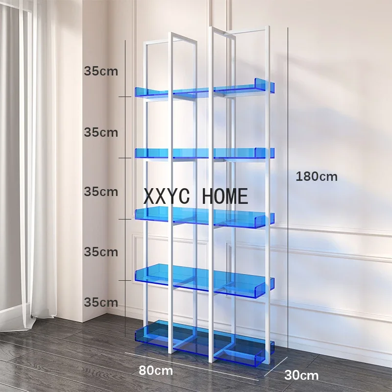 Nordic Acrylic Simple Wall Bookshelf and Storage Shelf Partition Floor Multi-Layer Storage Rack
Nordic Acrylic Simple Wall Bookshelf and Storage Shelf Partition Floor Multi-Layer Storage Rack