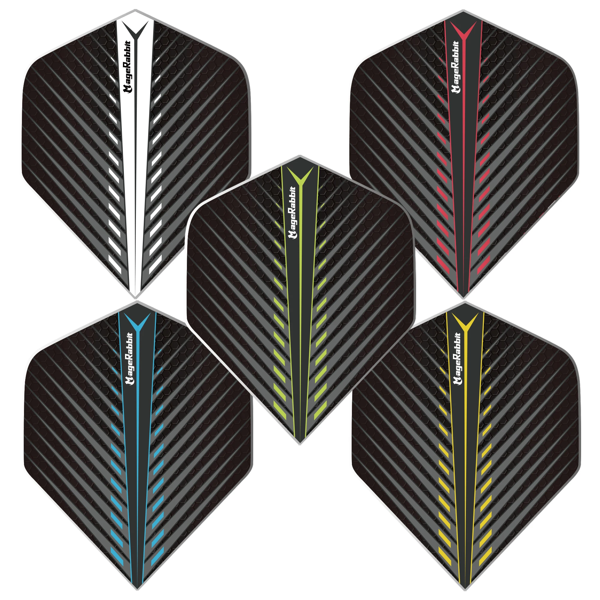 MageRabbit (серия Flight Feather) Selection Pack Standard PET Dart Flights 15 шт., пять цветов на выбор
MageRabbit (серия Flight Feather) Selection Pack Standard PET Dart Flights 15 шт., пять цветов на выбор