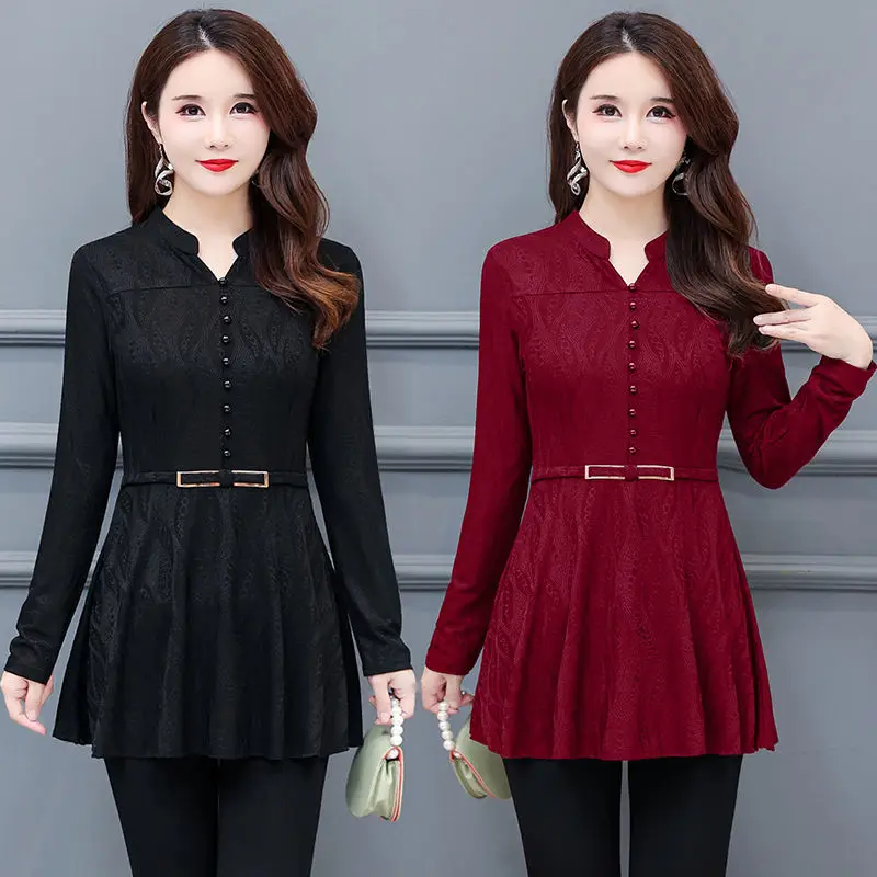 Women Solid Color Tops and Blouses Female Button Chiffon Blouse Office Shirt Blusas Mujer Ladies Long Sleeve Shirts Clothes G170
Women Solid Color Tops and Blouses Female Button Chiffon Blouse Office Shirt Blusas Mujer Ladies Long Sleeve Shirts Clothes G170