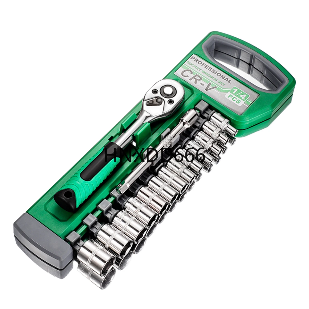 15 piece Set 1/4 Ratchet Wrench Socket Set Standard 24 Teeth, Including 100MM Extension Rod, Short Socket, Ratchet Wrench
15 piece Set 1/4 Ratchet Wrench Socket Set Standard 24 Teeth, Including 100MM Extension Rod, Short Socket, Ratchet Wrench
