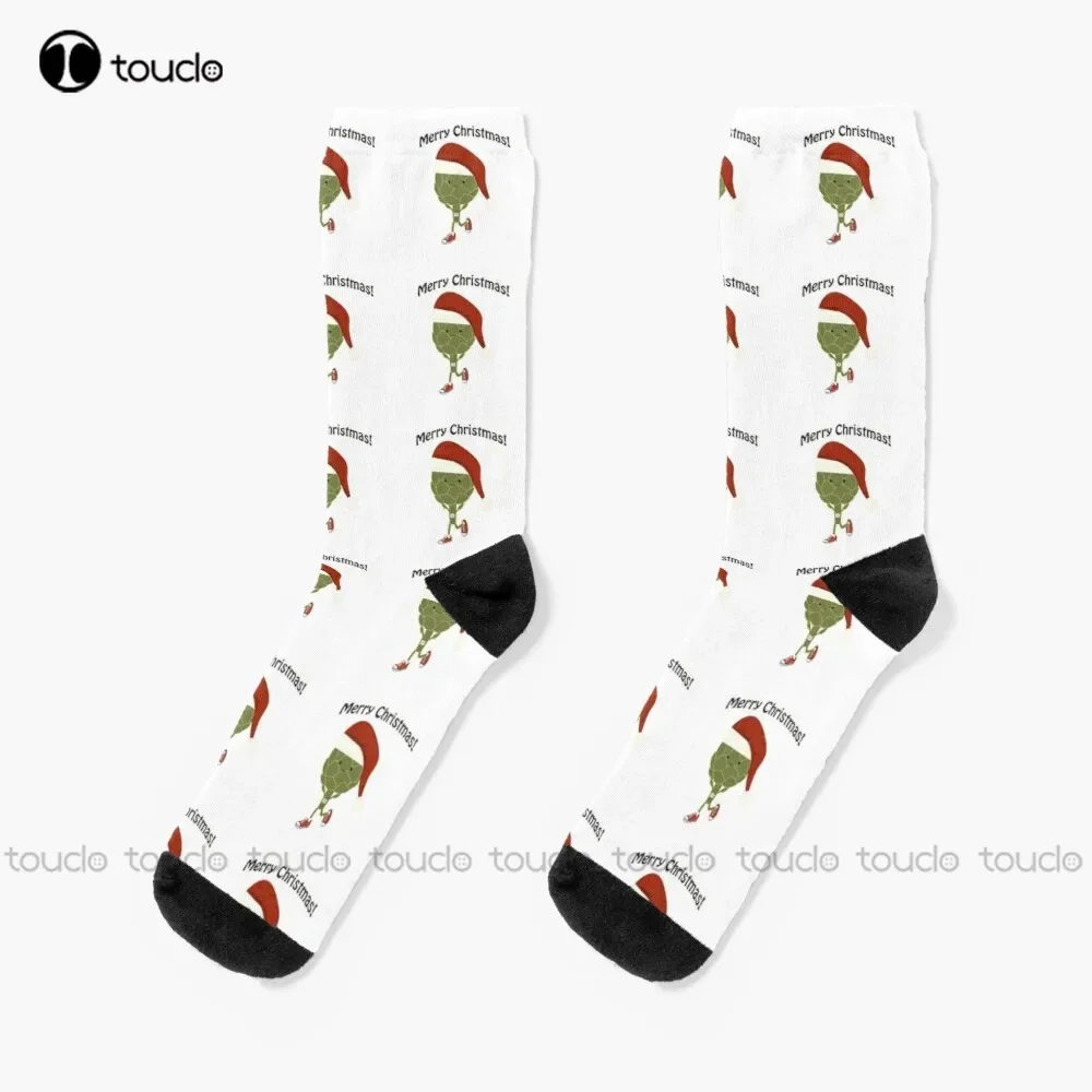 Merry Christmas! Santa Artichoke Runner Socks Boys Football Socks Unisex Adult Teen Youth Socks Personalized Custom
Merry Christmas! Santa Artichoke Runner Socks Boys Football Socks Unisex Adult Teen Youth Socks Personalized Custom