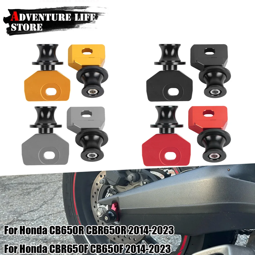 Motorcycle Chain Adjustment Frame Swingarm Spools Slider For Honda CBR650R CB650F CBR650F Rear Fork Axle Stand CB CBR 650 R F
Motorcycle Chain Adjustment Frame Swingarm Spools Slider For Honda CBR650R CB650F CBR650F Rear Fork Axle Stand CB CBR 650 R F