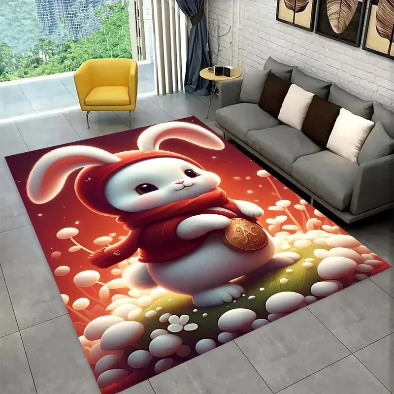 Cartoon rabbit pattern printed carpet rugs living room bedroom home decoration children's room play mat bathroom kitchen carpets
Cartoon rabbit pattern printed carpet rugs living room bedroom home decoration children's room play mat bathroom kitchen carpets