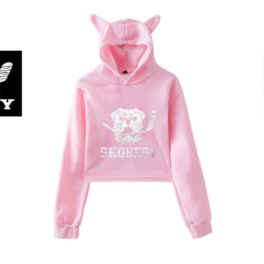 Shoresy Shore Merch Hoodies Sweatshirt for Girls Cat Ear Crop Pullover Printed Casual Clothes
Shoresy Shore Merch Hoodies Sweatshirt for Girls Cat Ear Crop Pullover Printed Casual Clothes