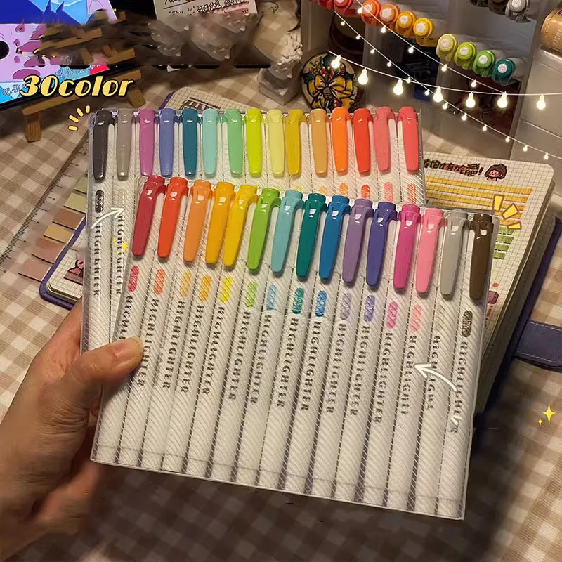 5/15/25 Colors Double Headed Highlighters Instagram Style for Meetings Student Study Notes Art Office School Stationery Supplies
5/15/25 Colors Double Headed Highlighters Instagram Style for Meetings Student Study Notes Art Office School Stationery Supplies